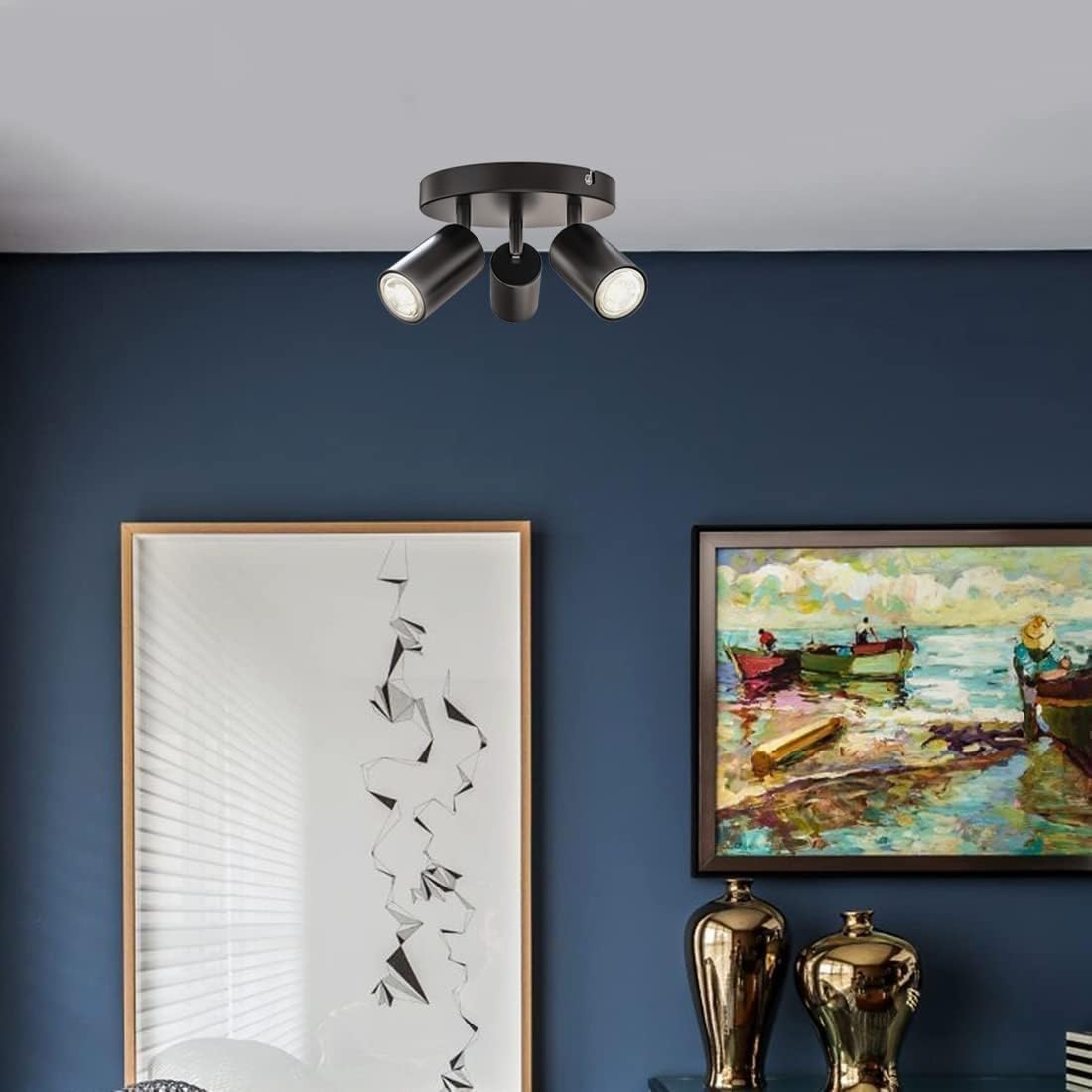 Miniatura 2 de Lampara Tipo Spot Redondo Gu10 X 3 Unid